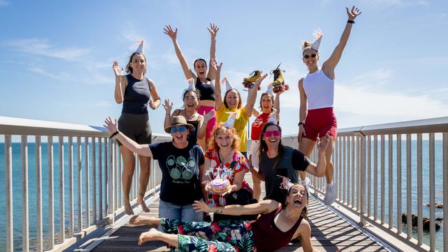 Organisers from Seabreeze Festival at the Nightcliff jetty. Picture: Pema Tamang Pakhrin