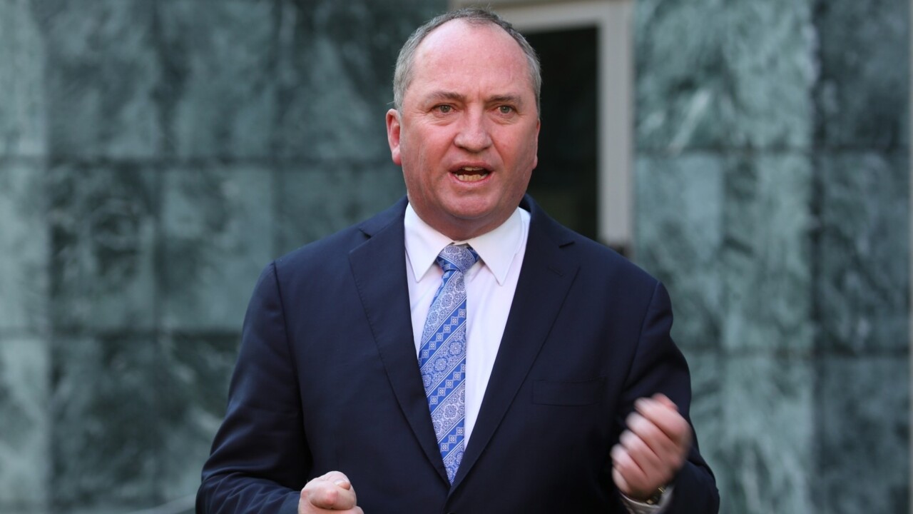 'Spare me': Barnaby Joyce slams Labor pushing renewables which 'end up in landfill'