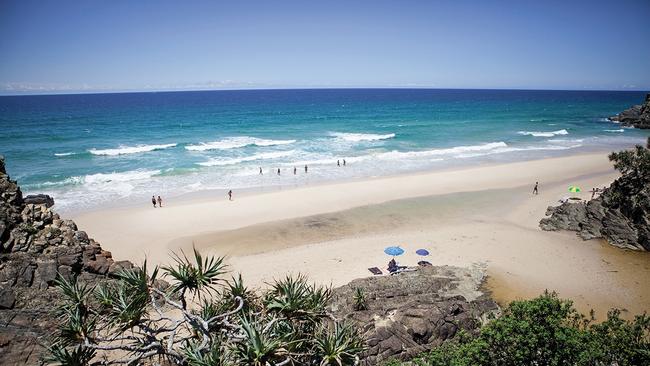 Whites Beach near Broken Head, NSW. Picture: Dillon Seitchik-Reardon.