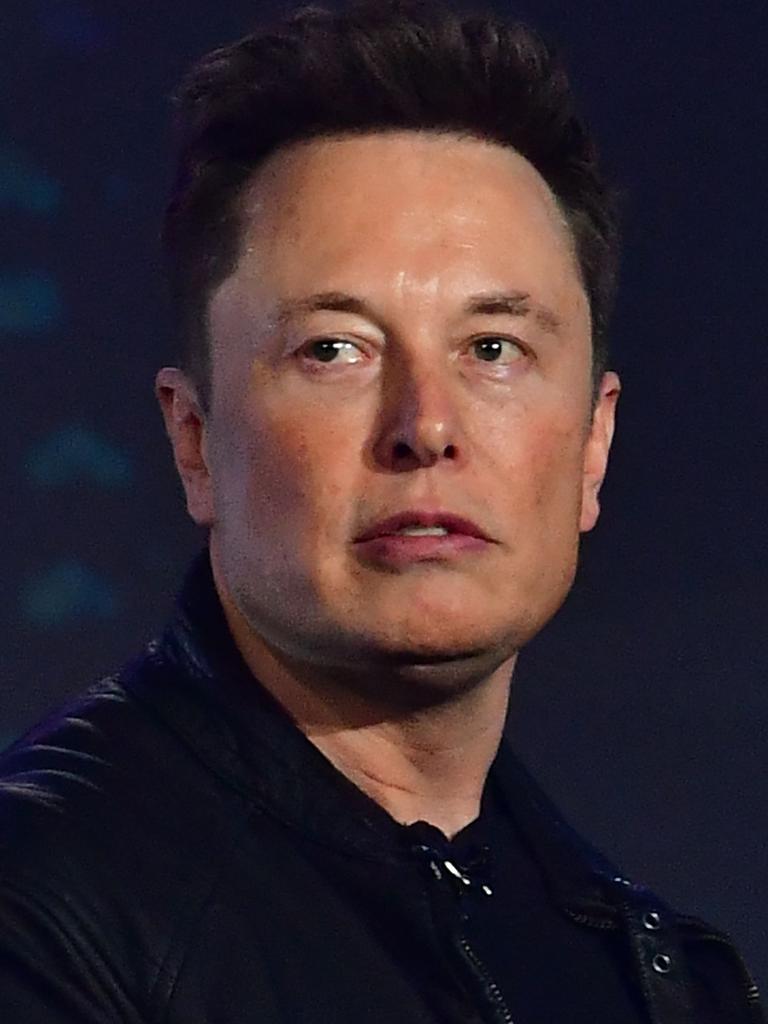 Elon Musk’s ex-wife Justine has confronted him over comments he made about their child, Nevada. Picture: Frederic J. Brown/AFP