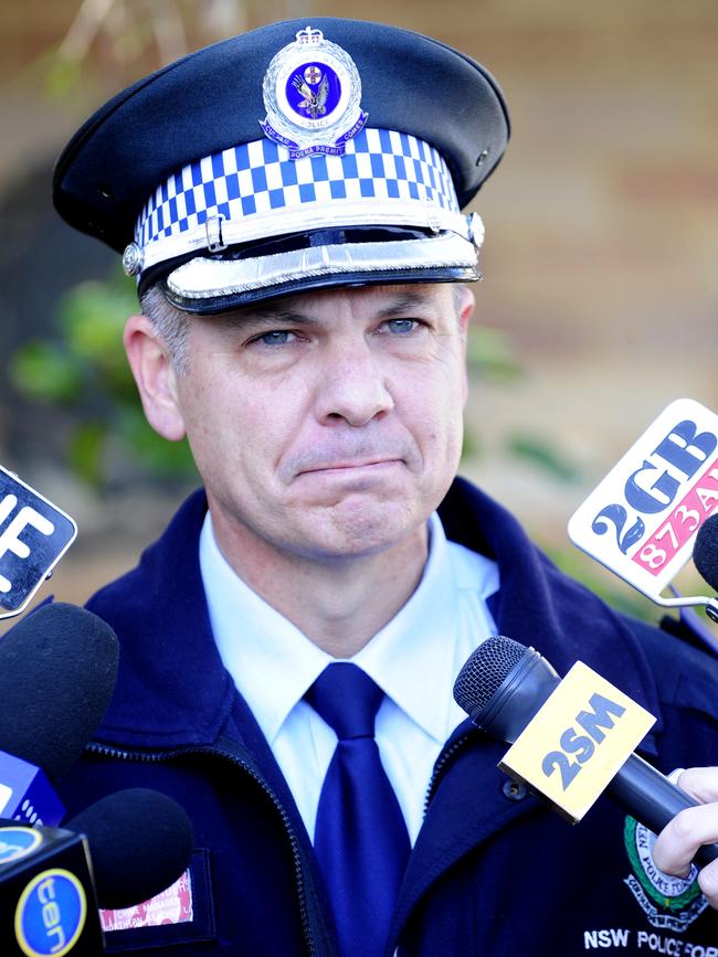 Northern Beaches Police crime manager Inspector Craig Wonders