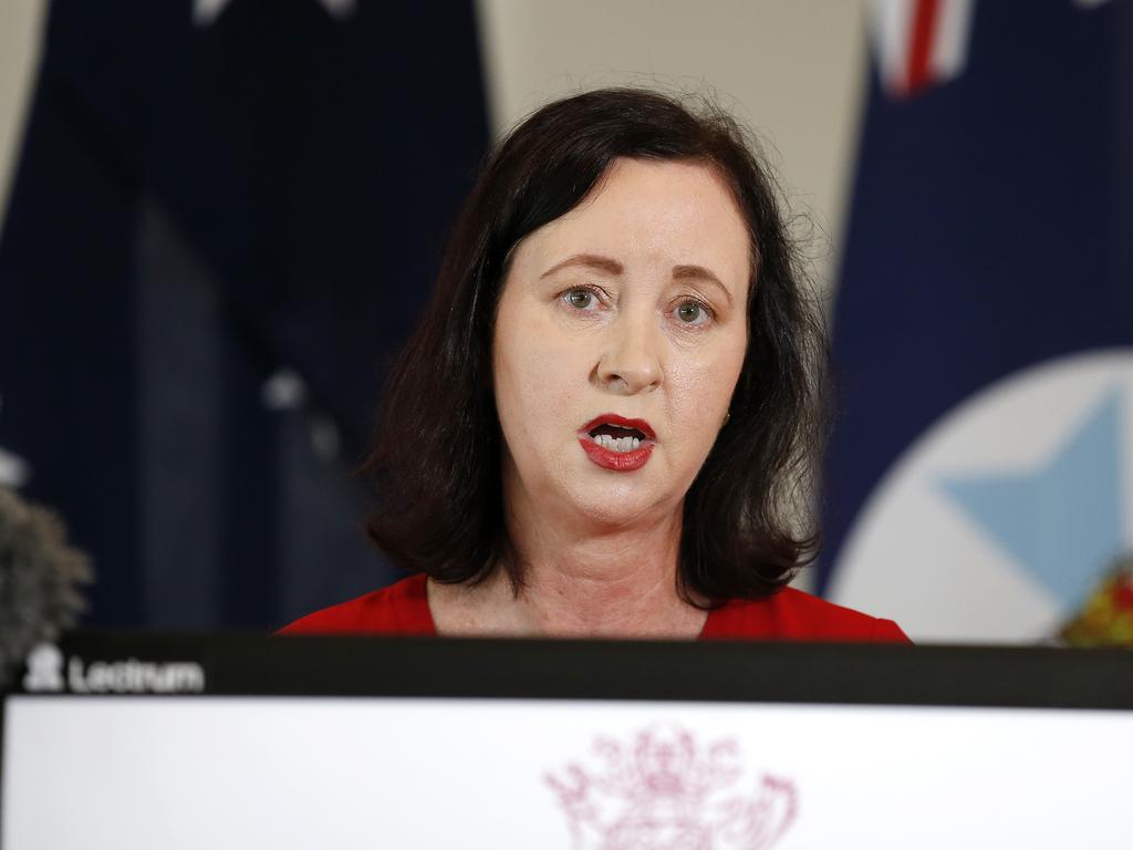 Queensland Health Minister Yvette D’Ath said her department was working on a system to allow residents to notify authorities of their at-home results. Picture: NCA NewsWire / Josh Woning