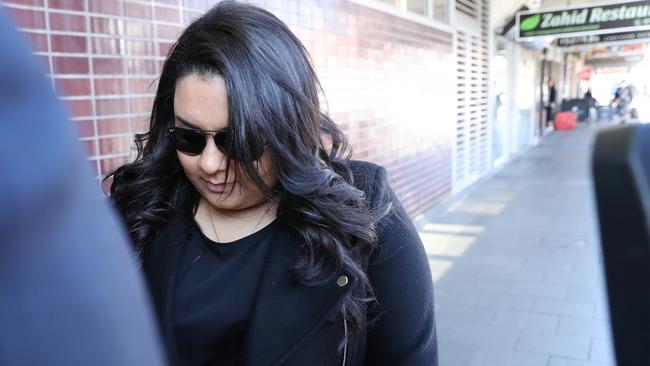 Meriam Bebawy arrives at court. Picture Rohan Kelly