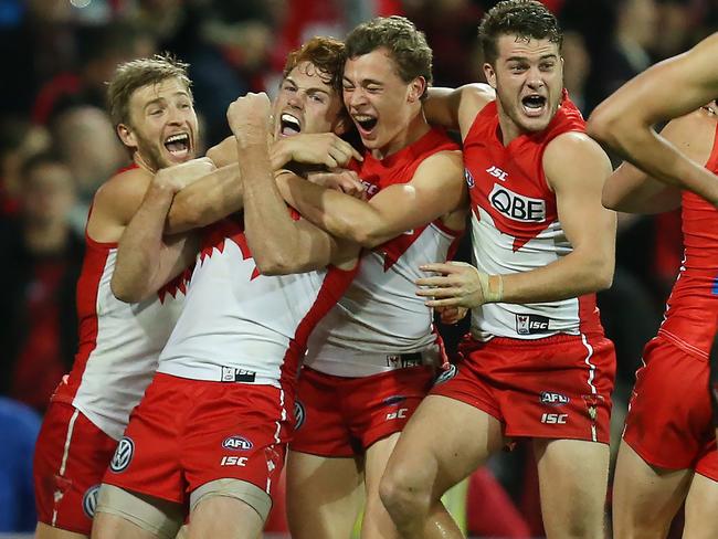 The SCG went up in elation as Gary Rohan kicked a final-second goal.