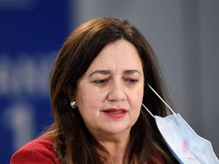 BRISBANE, AUSTRALIA - NewsWire Photos - SEPTEMBER 7, 2021.

Queensland Premier Annastacia Palaszczuk speaks during a press conference at the newly opened Covid-19 community vaccination hub at the Brisbane Entertainment Centre in Boondall.

Picture: NCA NewsWire / Dan Peled