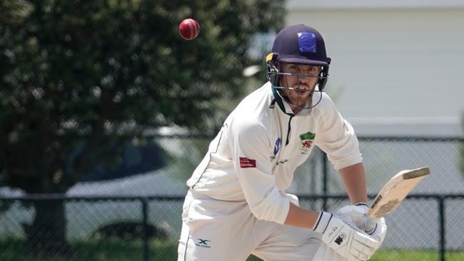 Josh Rymell made 62 for Caulfield against Altona on Saturday. Picture: Valeriu Campan