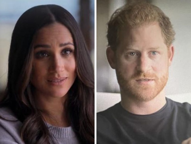 World reacts to Meghan and Harry implosion. Picture: Netflix