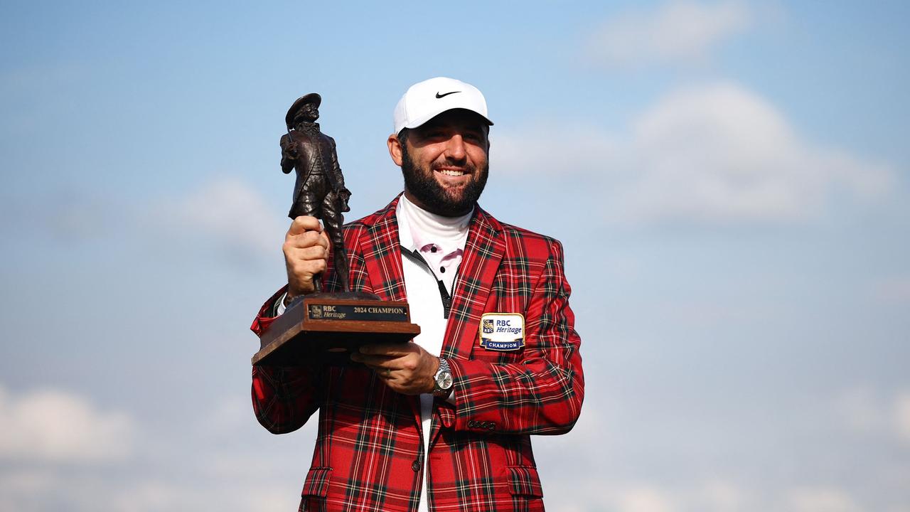 PGA Tour 2025, golf news Scottie Scheffler wins RBC Heritage at