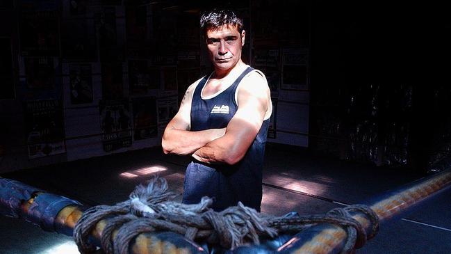 The Central Coast former boxer was nicknamed ‘Working Class Man’. Picture: Steve Morenos