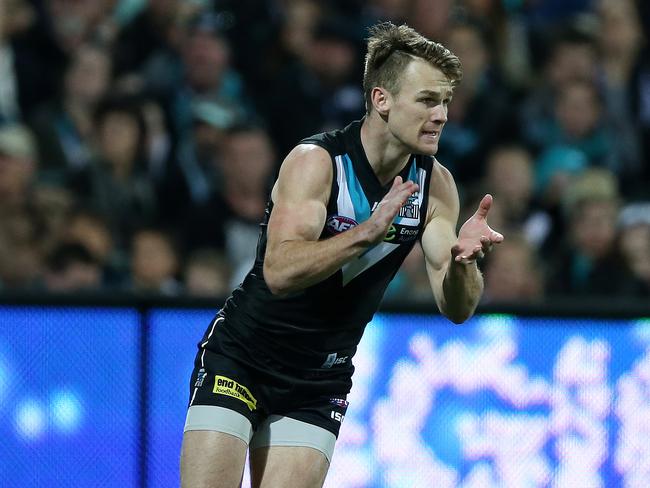 Robbie Gray’s recent performances have seen his Brownlow odds shorten dramatically. Picture: Sarah Reed