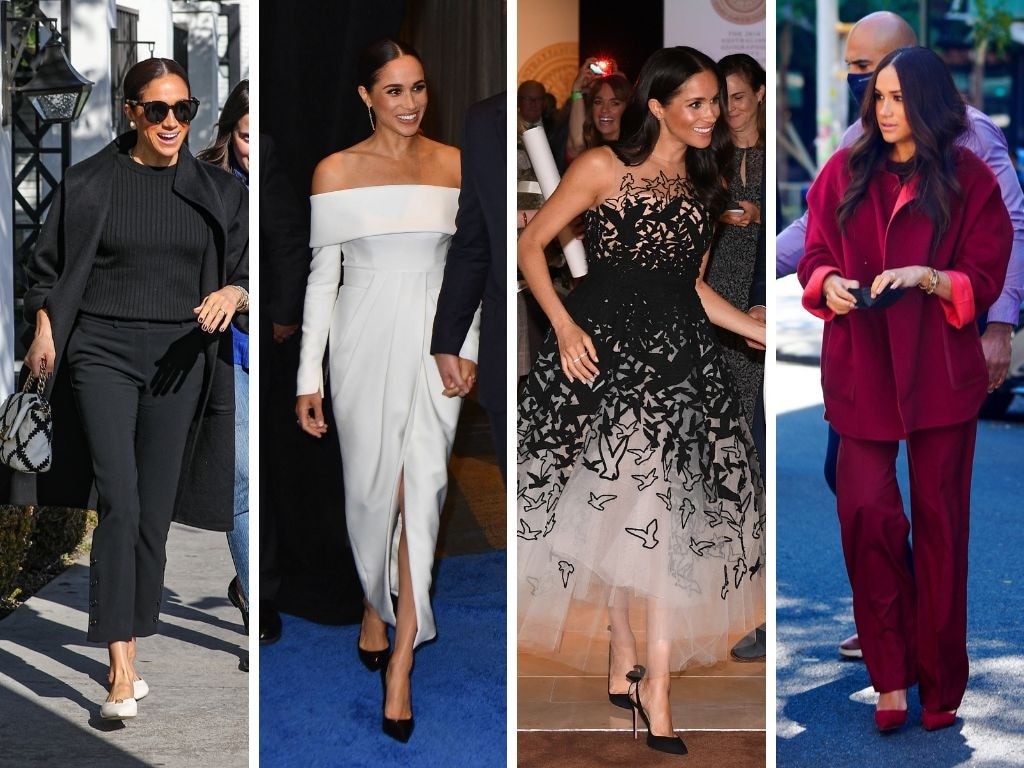 Meghan Markle breaks royal fashion codes and confirms her style status in Louis  Vuitton