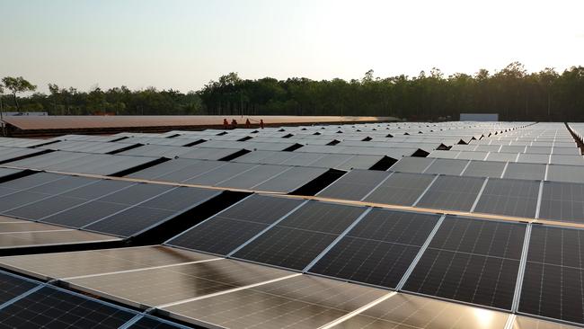 The creation of huge solar farms in regional Australia is angering farmers and other residents. Picture: Supplied