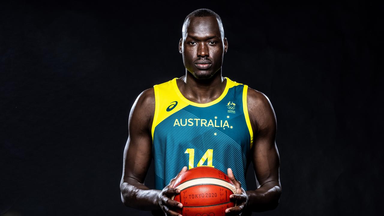 Duop Reath helped the Boomers win their bronze medal. Picture: FIBA