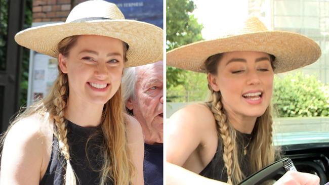 Amber Heard has been spotted in Madrid, Spain, where she is now living.