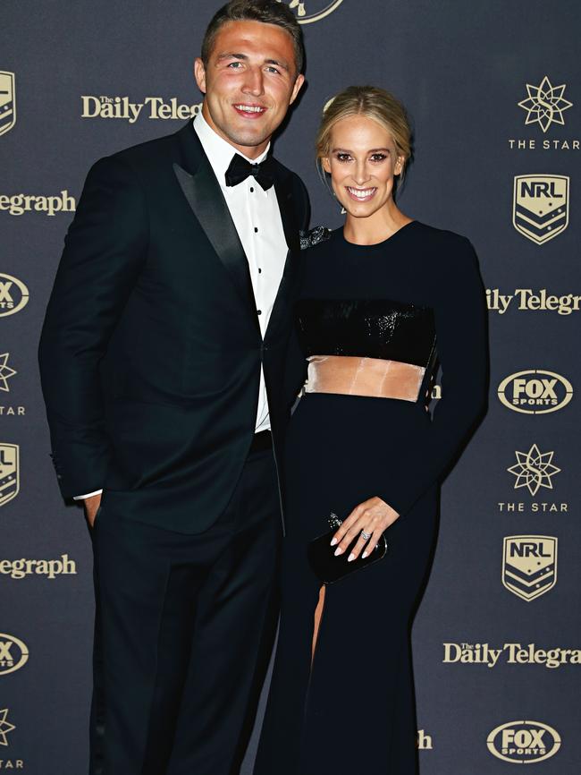 Sam and Phoebe Burgess couldn’t be happier to meet daughter Poppy. Picture: Ryan Pierse/Getty Images