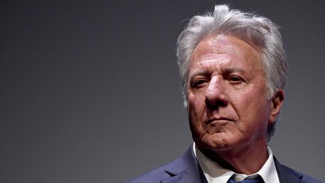 Dustin Hoffman got a little heated during an awkward audition.