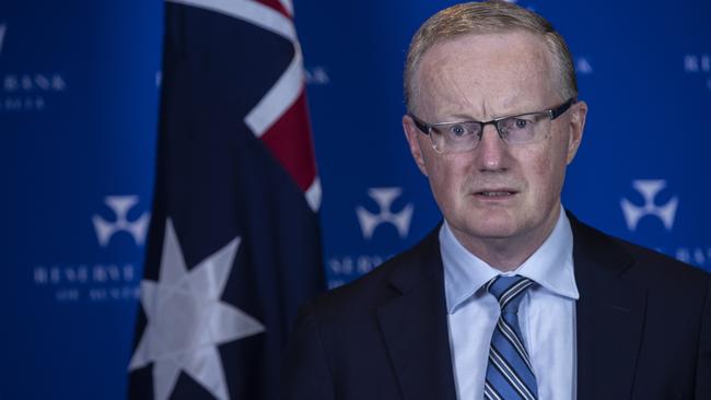 Reserve Bank Governor Philip Lowe. Picture: Louie Douvis