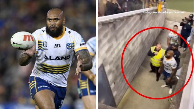 Junior Paulo subjected to alleged racist abuse. Photos: NRL Imagery/Instagram