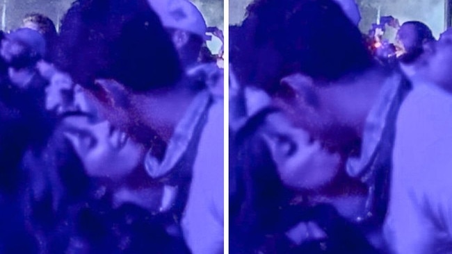 Camila and Cabello and Shawn Mendes have been spotting kissing at Coachella. Picture: Backgrid