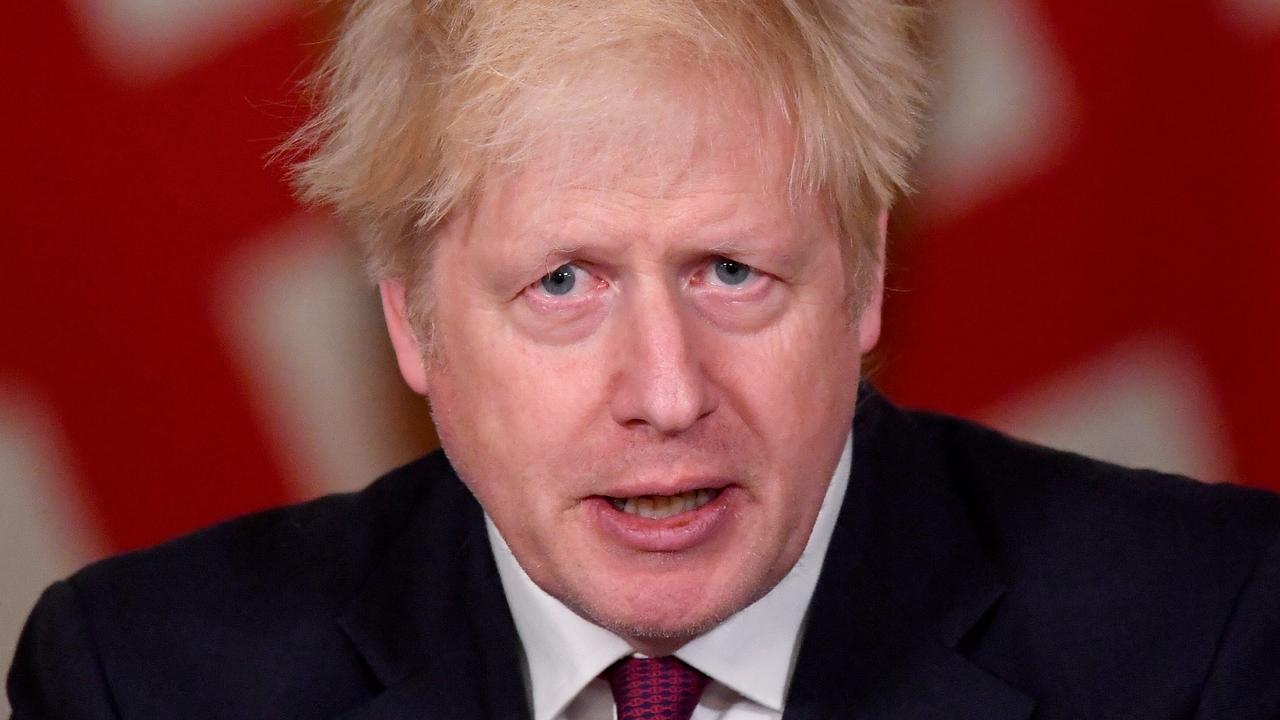 Britain's Prime Minister Boris Johnson is scrambling to contain the virus. Picture: Toby Melville/Getty Images