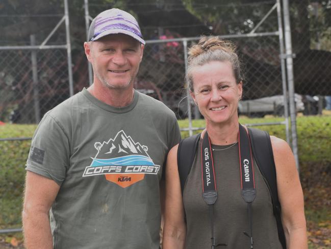 The Sunshine Coast's Ryan and Rebecca Christian at the Queensland Country Rugby Championships in Rockhampton on June 29, 2024.