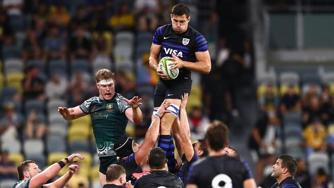 The Pumas tasted defeat against the Wallabies last Saturday. (Photo by Chris Hyde/Getty Images)