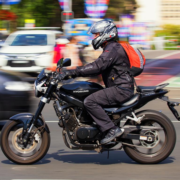 A person on a motorbike. Picture: iStock