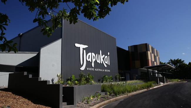 Djabugay Aboriginal Corporation chairman William Duffin said the redevelopment of Tjapukai was not fit for the purpose of presenting culture. Picture: Marc McCormack