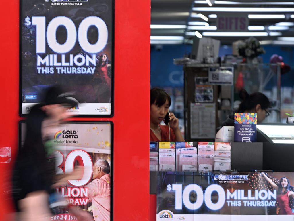 100 million shop lotto draw