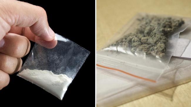 Foster was found in possession of small quantities of cocaine and cannabis. Picture: iStock