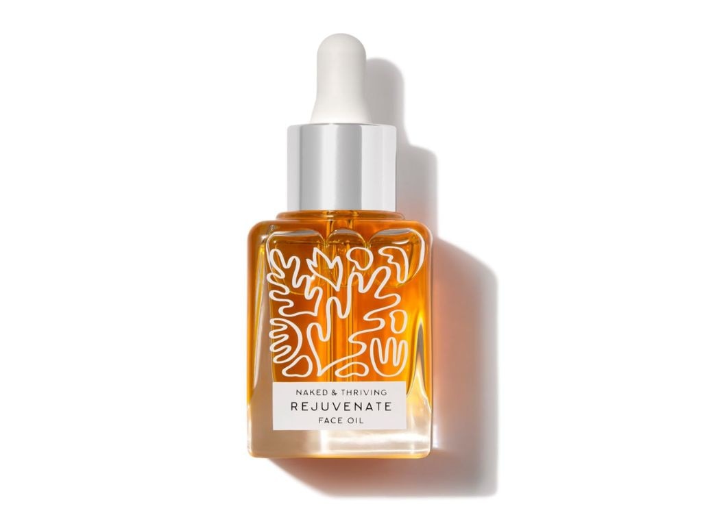 The secret to looking fresh while travelling/ Kyla credits this Rejuvenate Face Oil. Picture: Amazon Australia