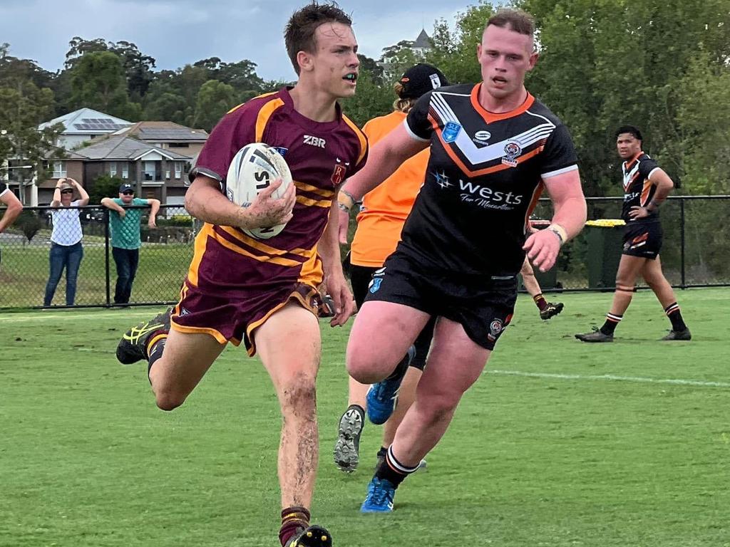 Sam Graziani of the Riverina Bulls Laurie Daley Cup team. Picture: Donna Dal Molin/6 Again Sports Photography