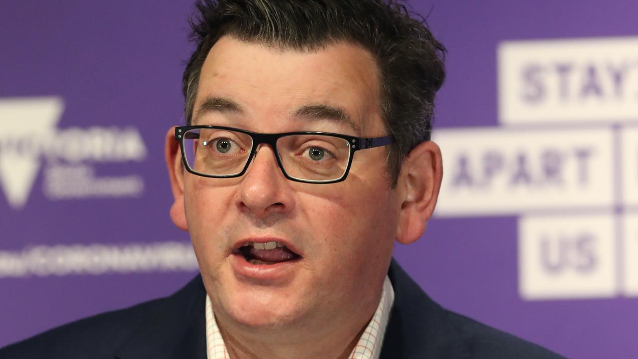 Premier Daniel Andrews believes a 12-month extension of the state of emergency is required. Picture: David Crosling/NCA NewsWire