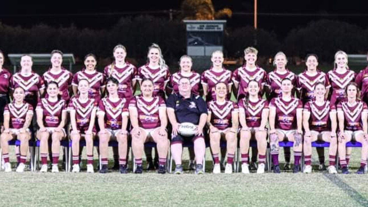 Kawana Dolphins 2024 Women's team. Picture: Richie Jarman/Infamous Photography.