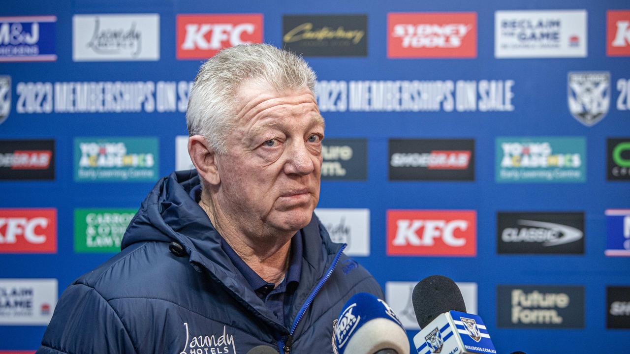 The Blues have discussed bringing Phil Gould back into the fold. Picture: Julian Andrews