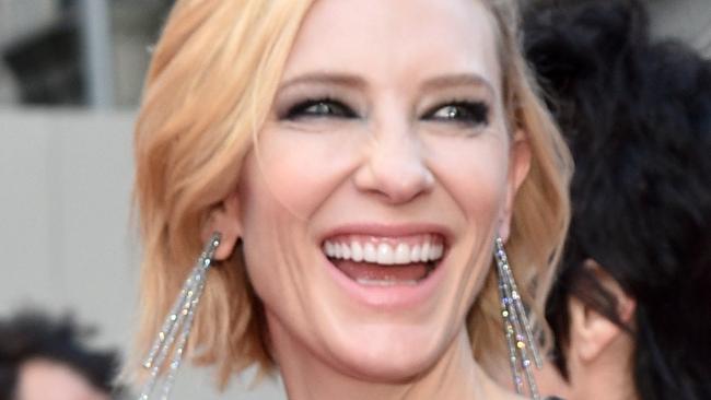 Cate Blanchett wore Louis Vuitton to the Tony Awards.