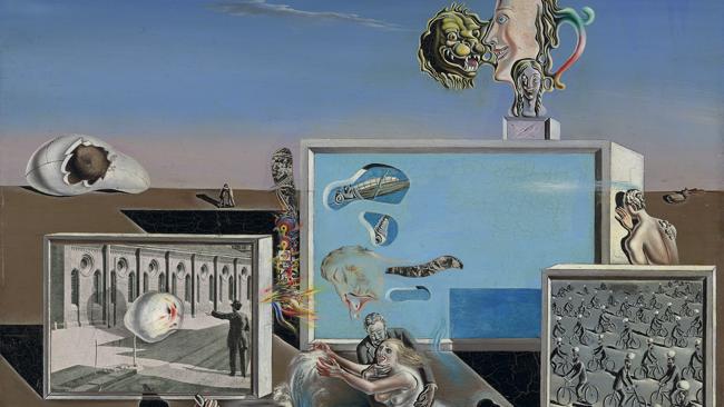 Salvador Dali's Illumined Pleasures, 1929 Picture: Supplied 