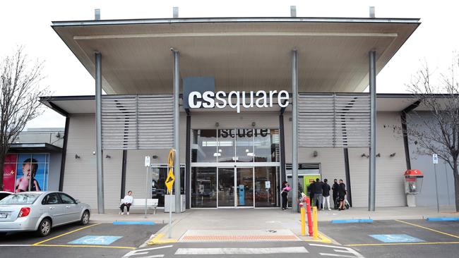 More cases have been linked to Caroline Springs Square shopping centre. Picture: Rebecca Michael.