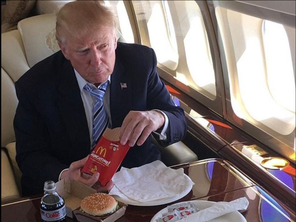 Donald Trump is a long-time fan of the fast food chain.