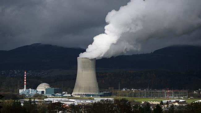 The Goesgen Nuclear Power Plant near Daeniken, Northern Switzerland in 2016. Picture: AFP