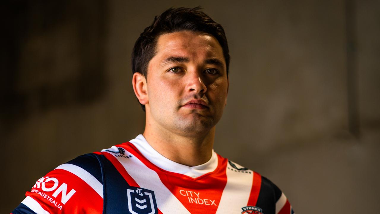 Brisbane, Australia. 27th July, 2023. Brandon Smith of the Roosters in  action during the NRL Round 22 match between the Brisbane Broncos and the  Sydney Roosters at the Gabba in Brisbane, Thursday