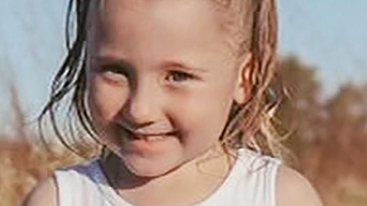 Four-year-old Cleo Smith disappeared from her family's tent in Western Australia during the early hours of October 16, sparking an extensive air, sea and ground search. Photo via Western Australian Police Force / AFP