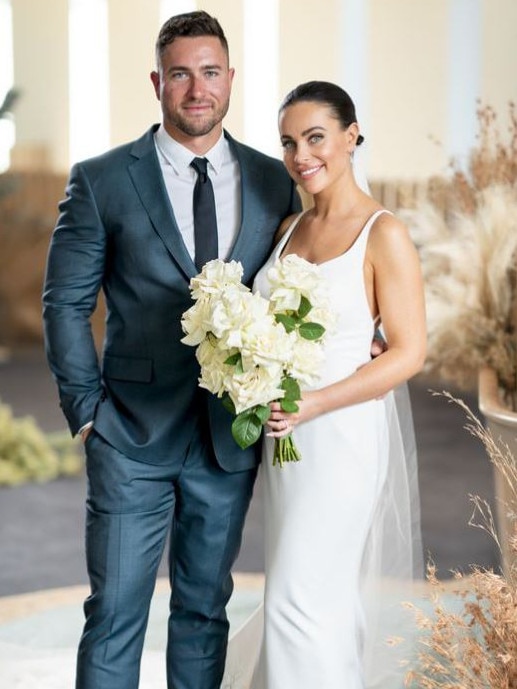 Bronte and Harrison's MAFS journey was rocky to say the least. Picture: Channel 9