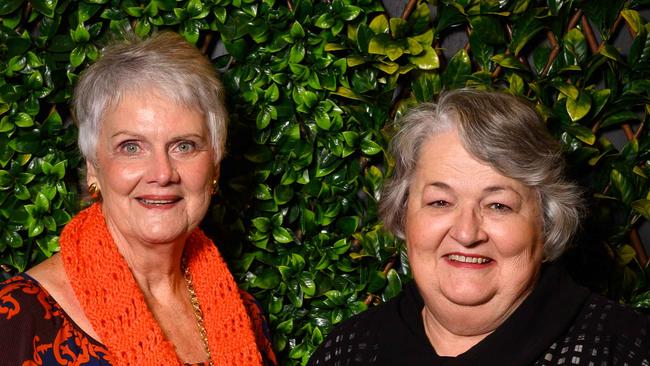 Colleen Leach and Elizabeth McMillan attend the West Village Camerata Cabaret. Picture:West Village/Tony Phillips