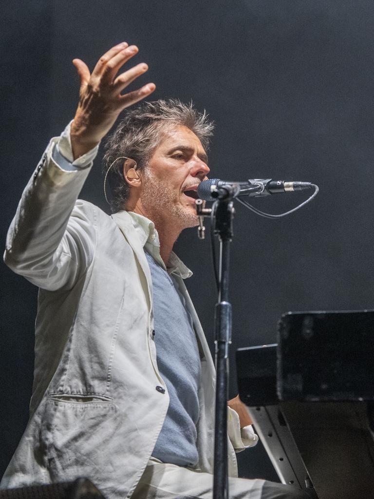 The Whitlams perform their Eternal Nightcap album at the Toowoomba Carnival of Flowers Festival of Food and Wine. Sunday, September 11, 2022. Picture: Nev Madsen.