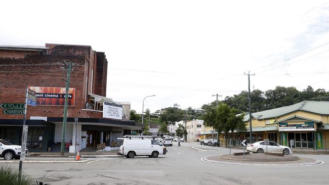 Flooding affected cities and towns across the Northern Rivers, including Murwillumbah in the Tweed. Picture: Jonathan Ng