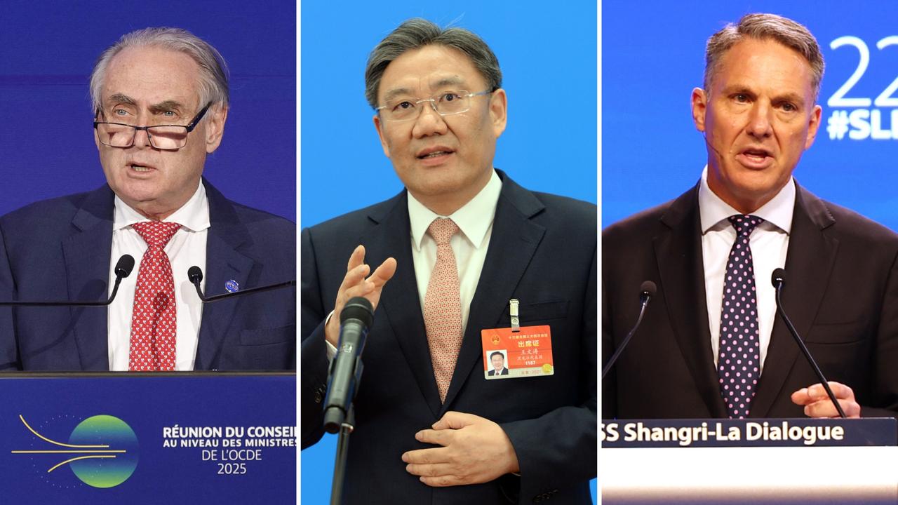 Beijing denounces Marles over ‘China threat’ as Farrell is welcomed to Shanghai