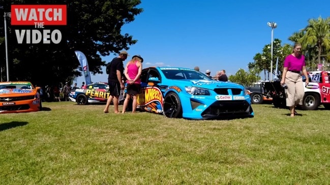 Supercar Drivers Arrive in Darwin