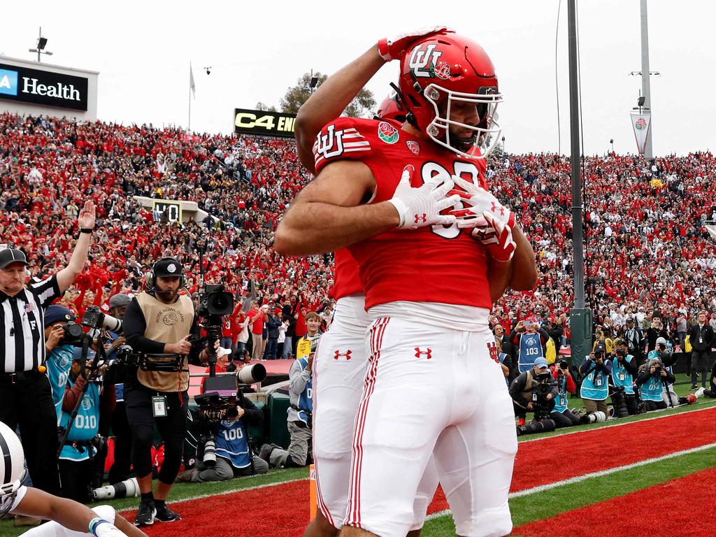 Yassmin scored touchdown in the 2023 Rose Bowl Game.