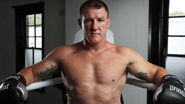 Paul Gallen says he’s heard rivals talking tough throughout his rugby league and boxing career, and Mark Hunt’s drastic stance does not scare him.